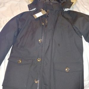 Men's parka winter coat
